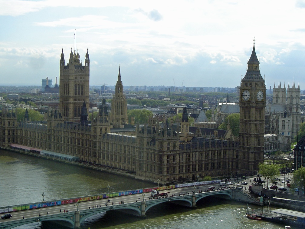 20050509 London London Eye Palace of Westminster