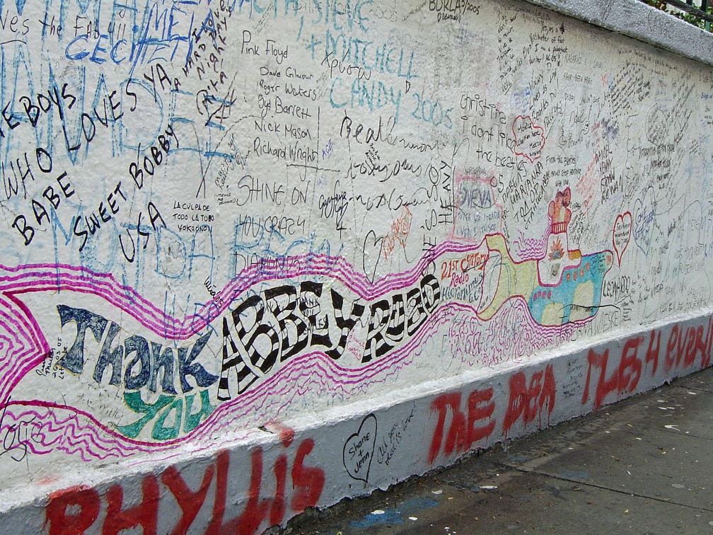 20050510 London Abbey Road Wall