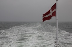 20110724 Gedser-Rostock Flagge